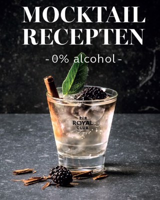 Royal Club Mocktail Receptenboekje