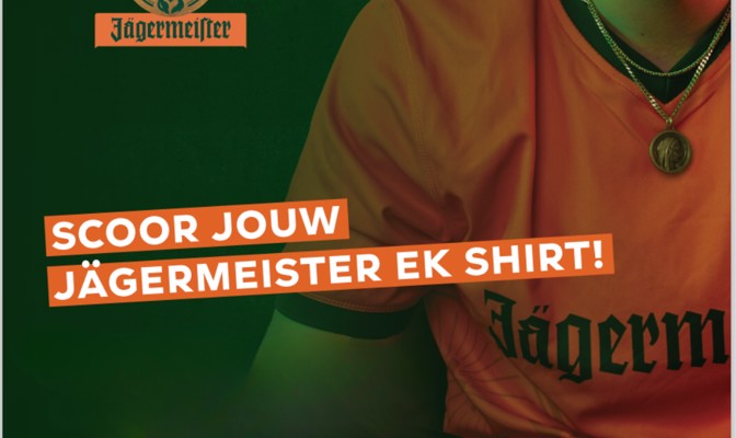 Actie: Win Jägermeister EK-shirts voor jouw horecateam