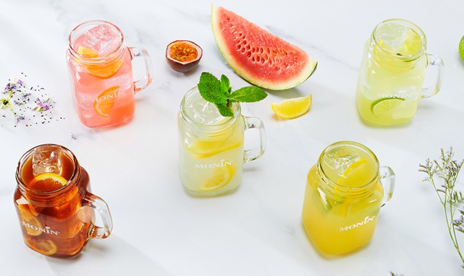 Verras met MONIN Fresh Lemonades