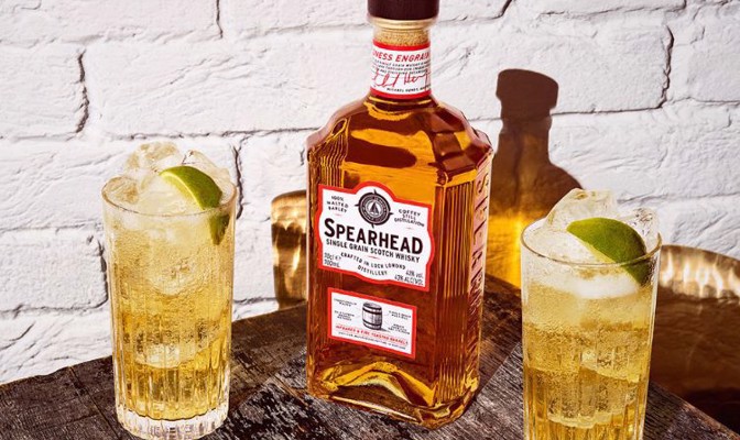 Spearhead single grain scotch whisky