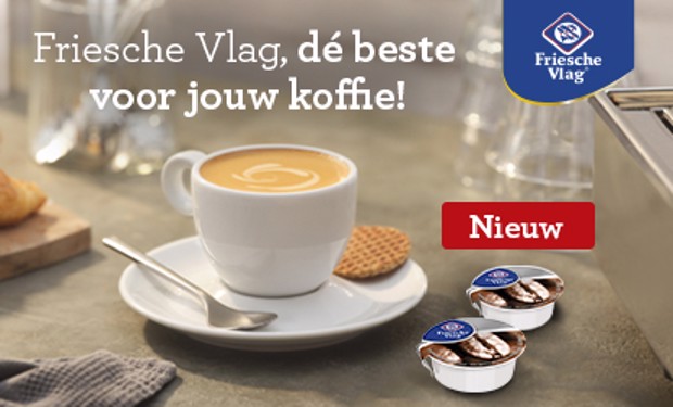 Friesche Vlag, dé beste voor in jouw koffie! 