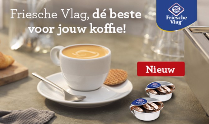 Friesche Vlag, dé beste voor in jouw koffie! 