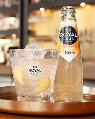 Serveer jouw gasten Royal Club Ginger Beer!