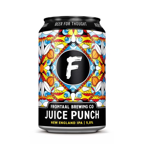 Frontaal Juice Punch blik  doos 12x0,33L