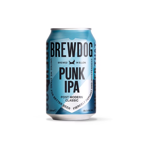Brewdog Punk IPA blik tray 24x0,33L