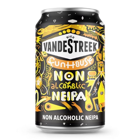 VandeStreek Fun House Non Alcoholic NEIPA 0,5% blik doos 24x0,33L