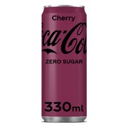 Coca-Cola Zero Cherry blik tray 24x0,33L