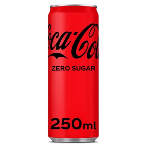 Coca-Cola Zero blik        tray 24x0,25L