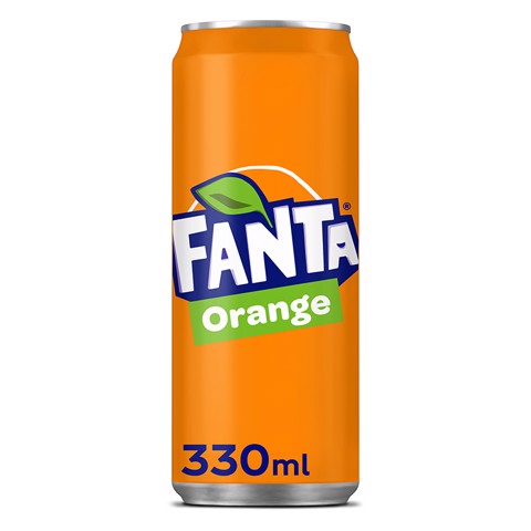 Fanta Orange blik          tray 24x0,33L
