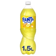 Fanta Zero Sugar Lemon PET        tray 6x1,50L