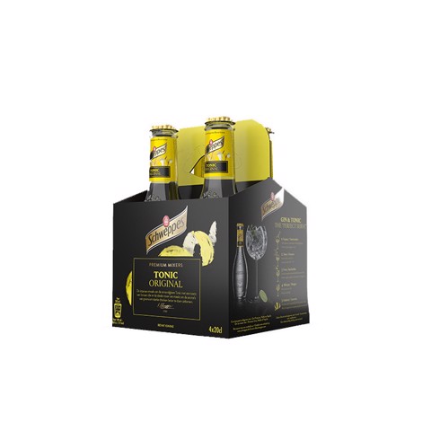 Schweppes Selection Tonic & Touch of Lime doos 24x0,20L