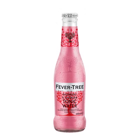 Fever-Tree Raspberry & Rhubarb Tonic doos 6x4x0,20L