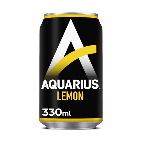 Aquarius Lemon blik tray 24x0,33L