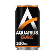 Aquarius Orange blik tray 24x0,33L