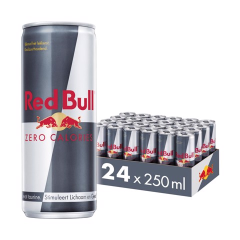 Red Bull Energy Total Zero blik   tray 24x0,25L