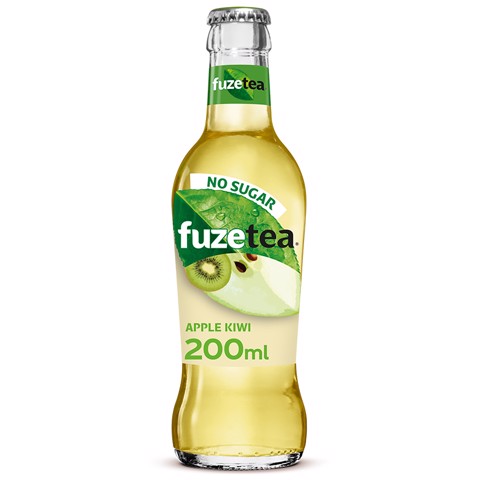 Fuze Tea Green Apple Kiwi No Sugar  krat 24x0,20L