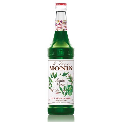 Monin Siroop Menthe           fles 0,70L