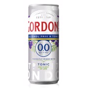 Gordon's 0.0% Tonic Lime blik  tray 12x0,25L