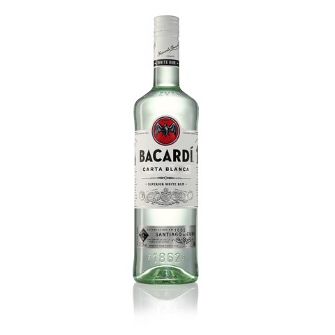 Bacardi Carta Blanca Rum       fles 0,70L