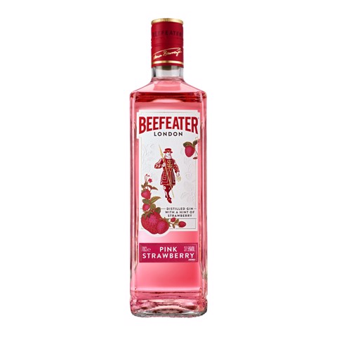 Beefeater Pink Strawberry Gin            fles 0,70L