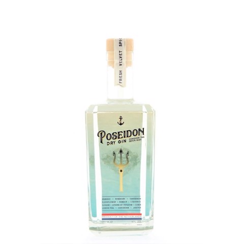 Poseidon Dry Gin              fles 0,70L