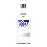 Absolut Vodka Blue            fles 0,70L