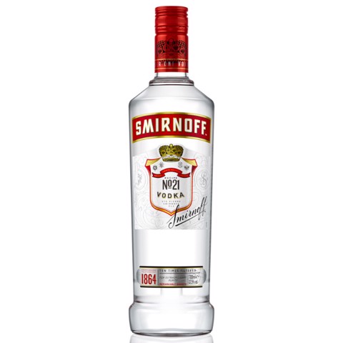 Smirnoff Regular Red Vodka    fles 0,70L