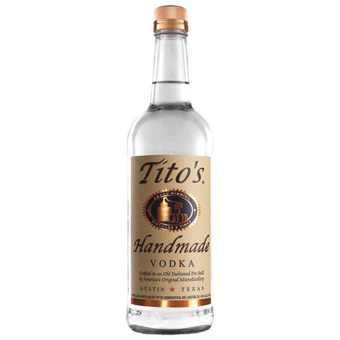 Tito's Handmade Vodka         fles 0,70L