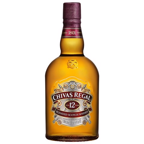 Chivas Regal Scotch Whisky 12 YO   fles 1,00L