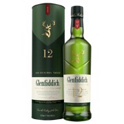 Glenfiddich Single Malt 12 YO        fles 0,70L