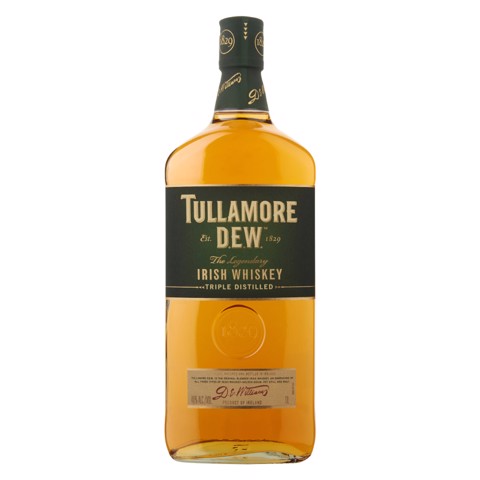Tullamore Dew Irish Whiskey   fles 1,00L