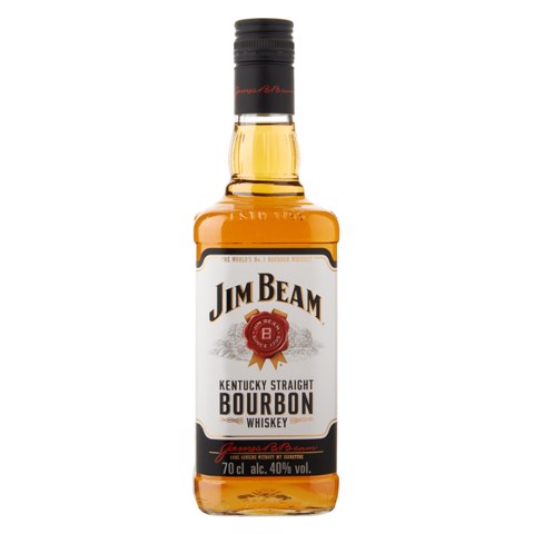 Jim Beam Whiskey White        fles 0,70L