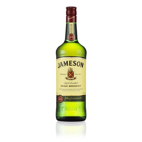 Jameson Irish Whiskey         fles 1,00L