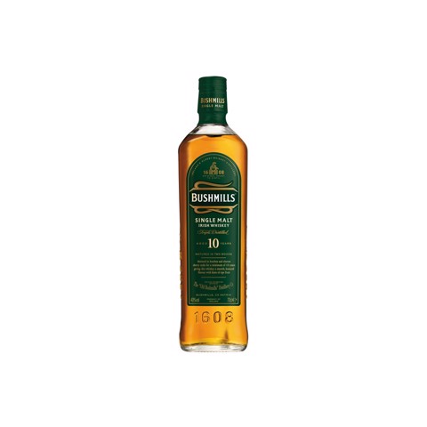 Bushmills Irish Whiskey 10 YO  fles 0,70L