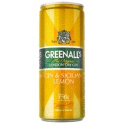 Greenall's Gin & Lemon blik tray 12x0,25L