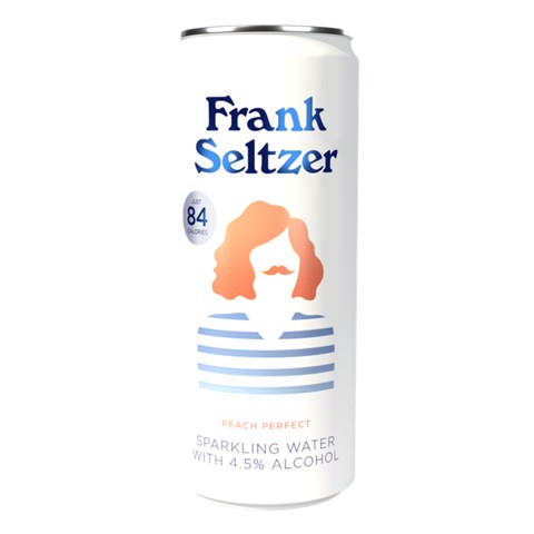 Frank Seltzer Peach Perfect blik tray 12x0,33L