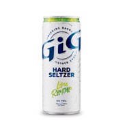 GiG Hard Seltzer Lime Rhythm blik tray 24x0,33L
