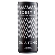Bobbys Gin & Tonic blik      ds 12x0,25L