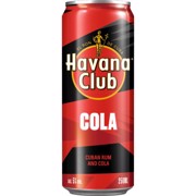 Havana Club Cola blik      tray 12x0,25L