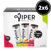 Viper Hard Seltzer Variety pack blik tray 2x6x0,33L