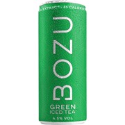 Bozu Iced Tea 4.5% Green blik tray 12x0,25L