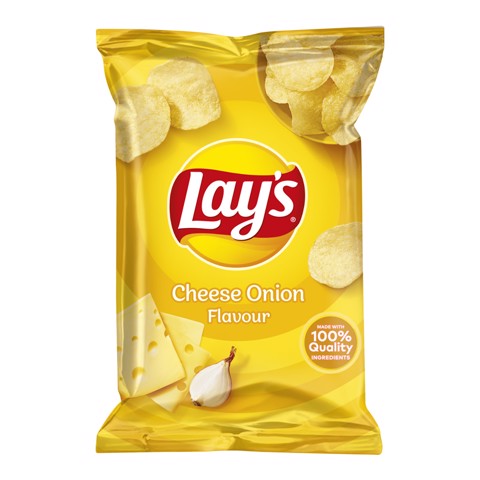 Lays Chips Cheese Onion     doos 20x40gr