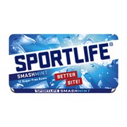 Sportlife Smashmint Blauw   doos 48x18gr