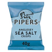 Pipers Anglesey Sea Salt Chips       doos 24x40gr