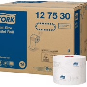 Tork T6 Twin MS Toiletpapier 2-laags Wit pak 27st