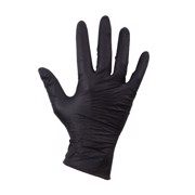 Handschoen Nitril Zwart Ongepoederd M doos 100st